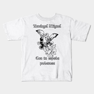 arcangel miguel Kids T-Shirt